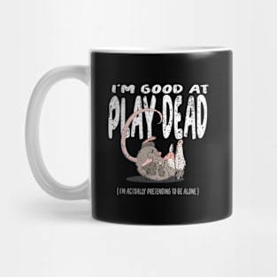 Play Dead Possum Mug